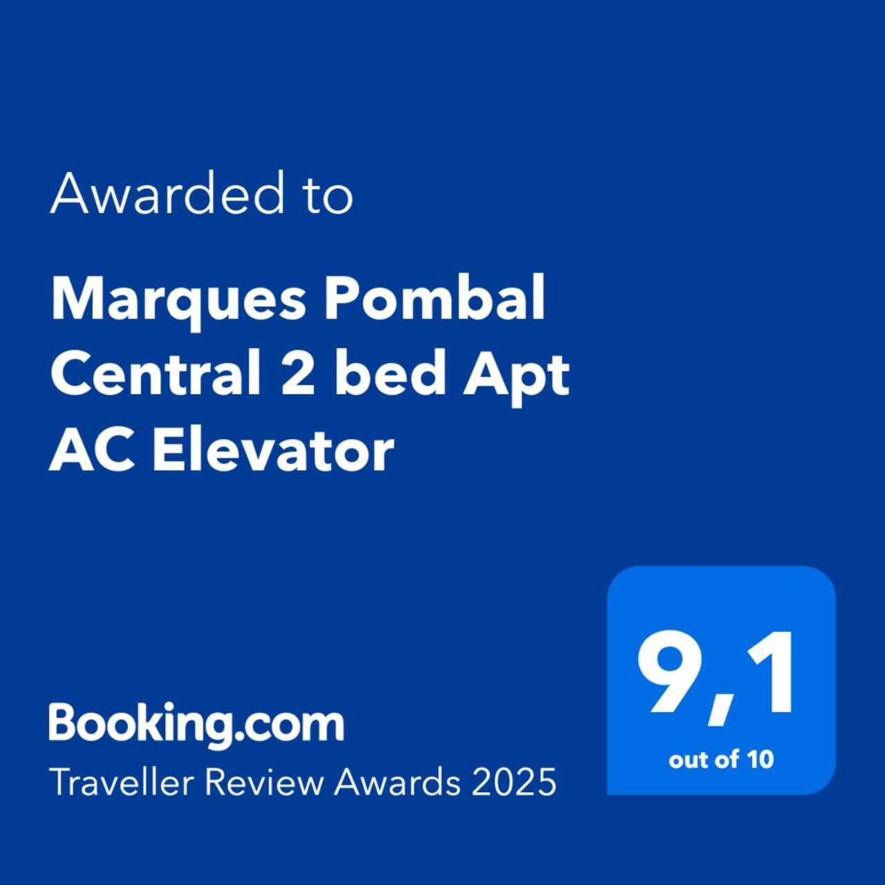 Marques Pombal Central 2 Bed Apt Ac Lisboa Kültér fotó